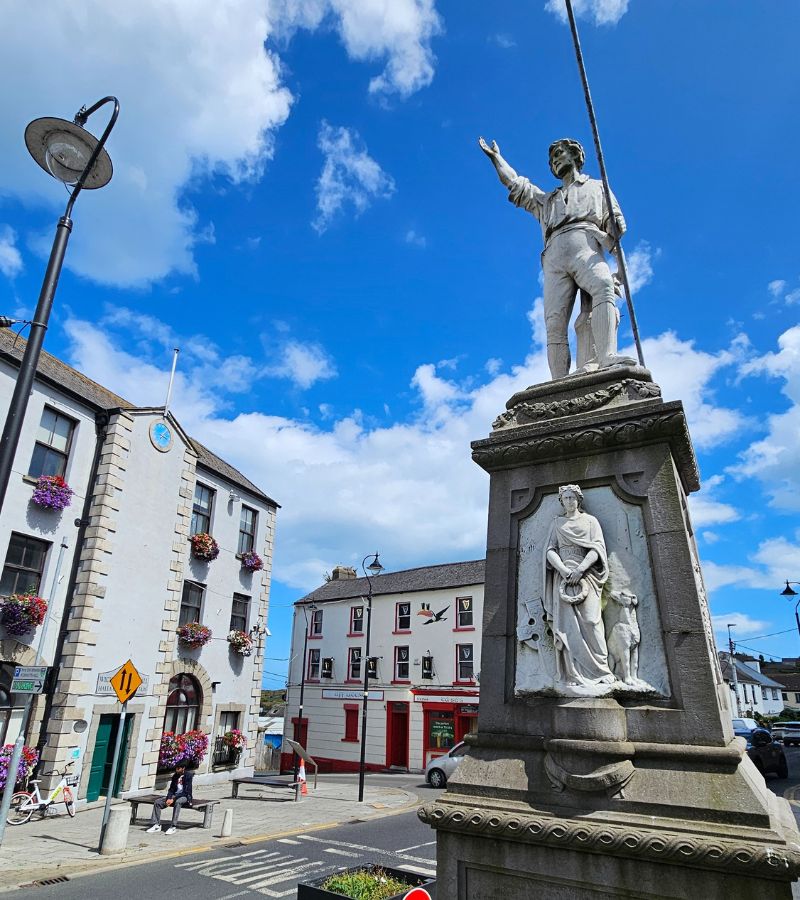 Billy Byrne monument Wicklow Town